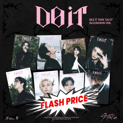 STRAY KIDS - SKZ IT TAPE 'DO IT' / Accordian ver *FLASH PRICE / STRICTLY RANDOM*
