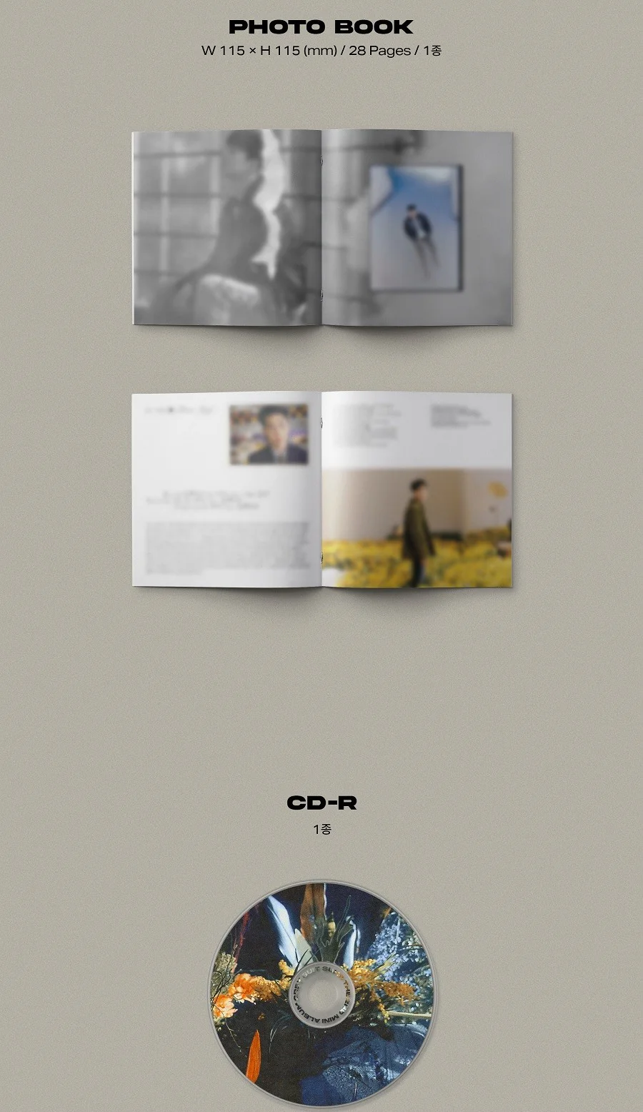 SUHO - GREY SUIT (Time Ver. - Digipack) - Image 3