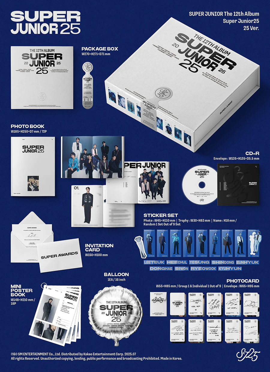 SUPER JUNIOR - 25 / 25 Version - Image 2