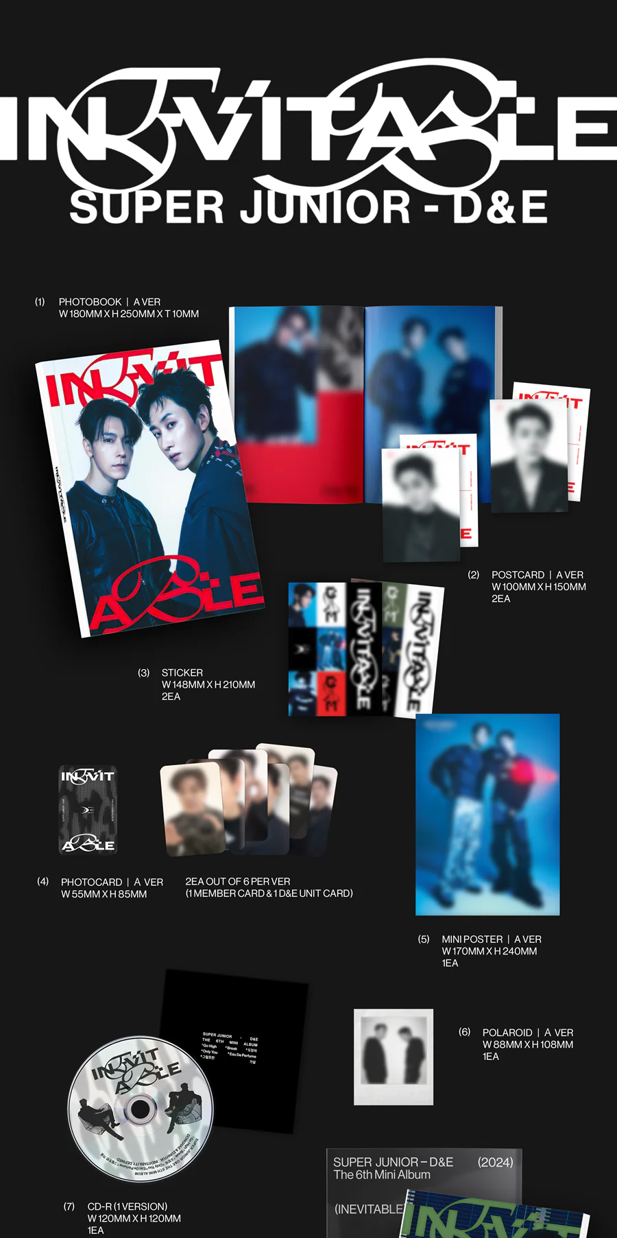 SUPER JUNIOR D&E - INEVITABLE (Random*) - Image 3