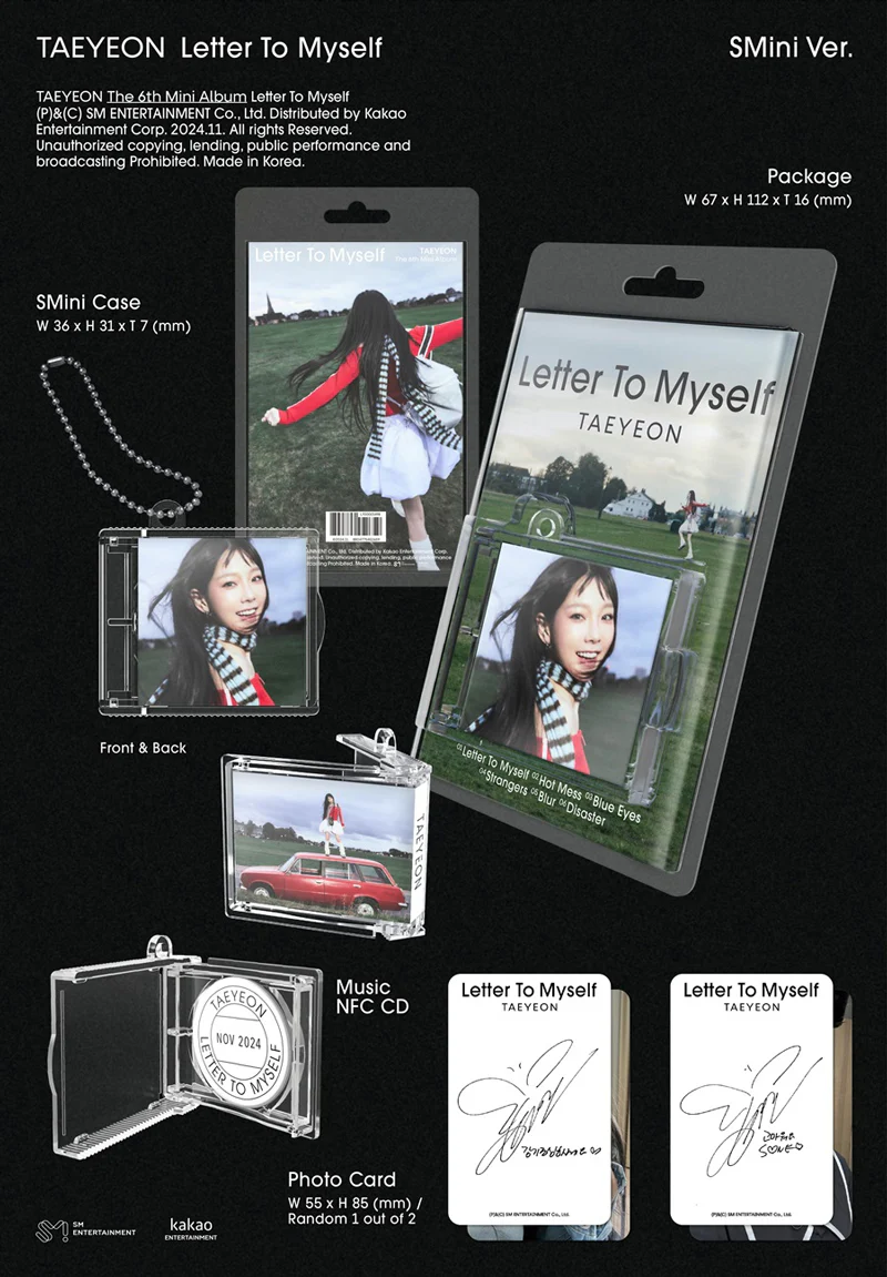 TAEYEON - Letter To Myself (SMini ver) - Image 2