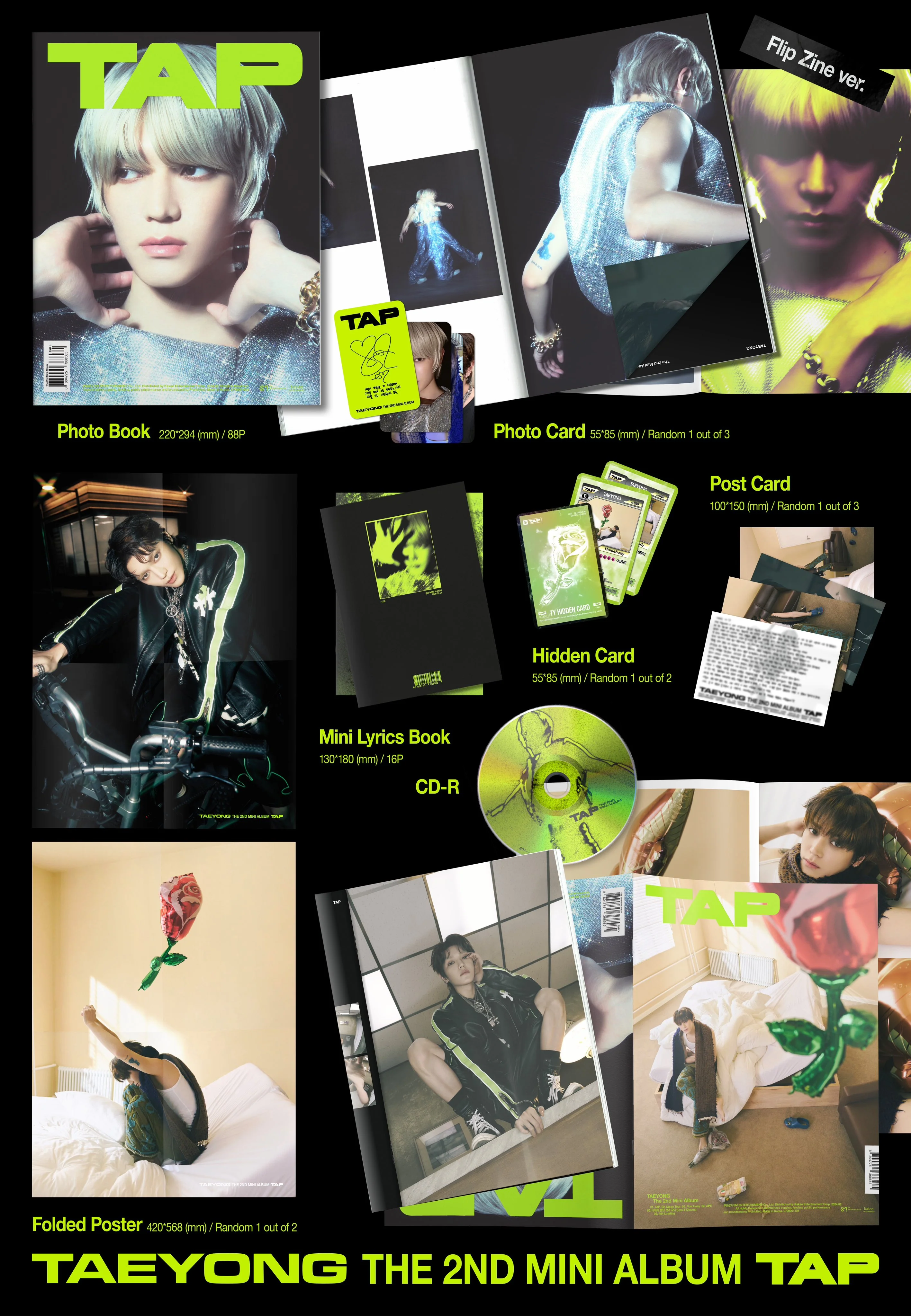 TAEYONG (NCT) - TAP (Flip Zine Ver.) - Image 2