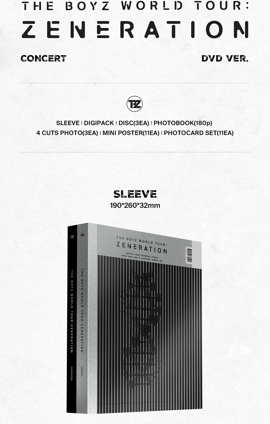 THE BOYZ - 2ND WORLD TOUR : ZENERATION / DVD - Image 2