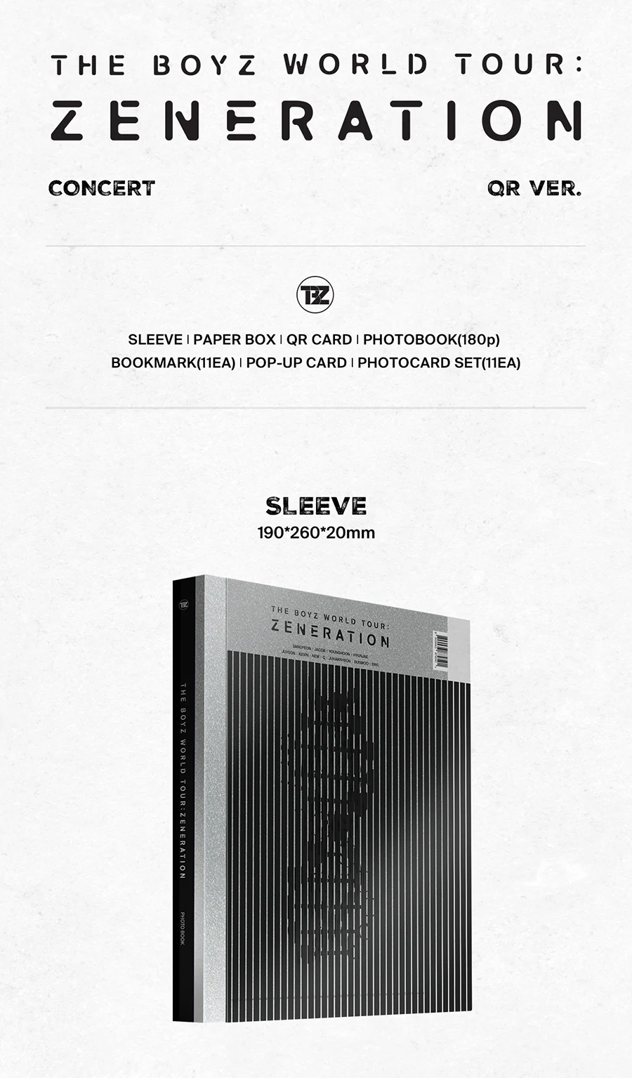 THE BOYZ - 2ND WORLD TOUR : ZENERATION / QR - Image 2