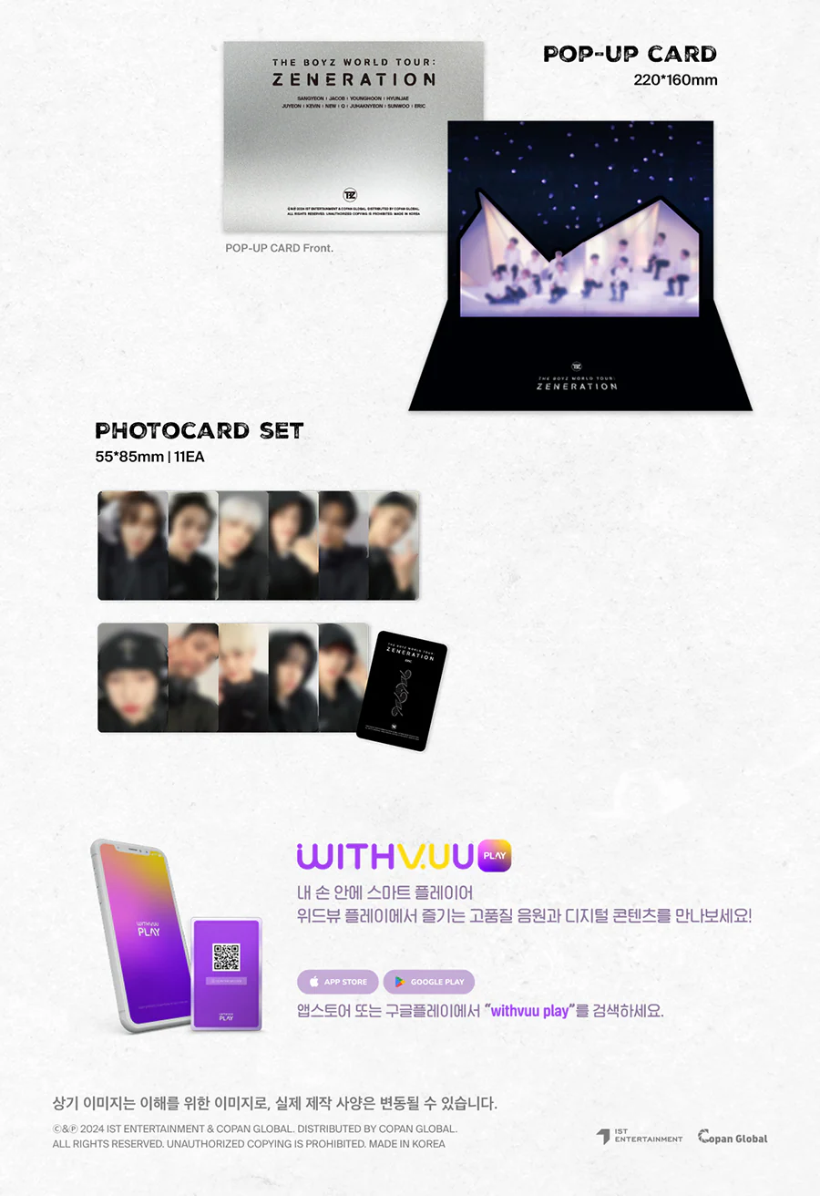 THE BOYZ - 2ND WORLD TOUR : ZENERATION / QR - Image 5