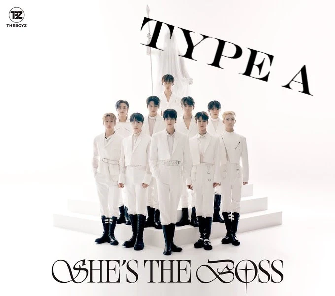 THE BOYZ - She's The Boss (Japanese Regular Edition / Type A)