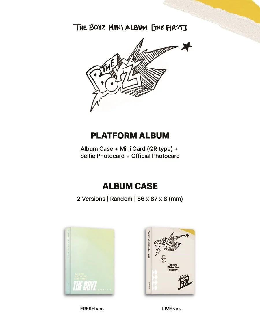 THE BOYZ - THE FIRST (Platform Ver.) - Image 2