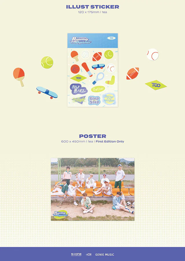 TOO - Running TOOgether (2nd Mini Album) - Image 6