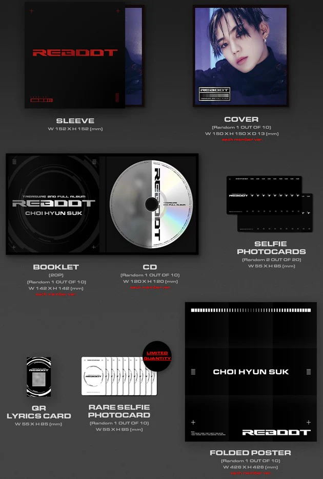 TREASURE - REBOOT (Digipack Ver.) - Image 2