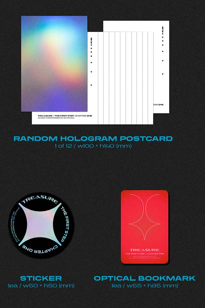 TREASURE - SINGLE ALBUM Vol.1, THE FIRST STEP : CHAPTER ONE (BLACK Ver) - Image 3