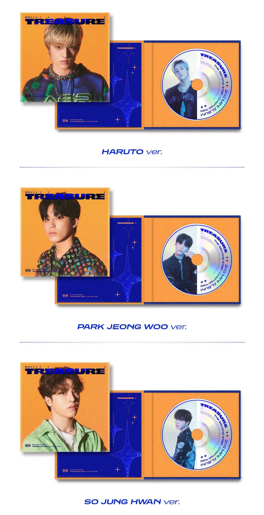 TREASURE - THE SECOND STEP : CHAPTER TWO [Digipack Ver./Choose a member] - Image 5