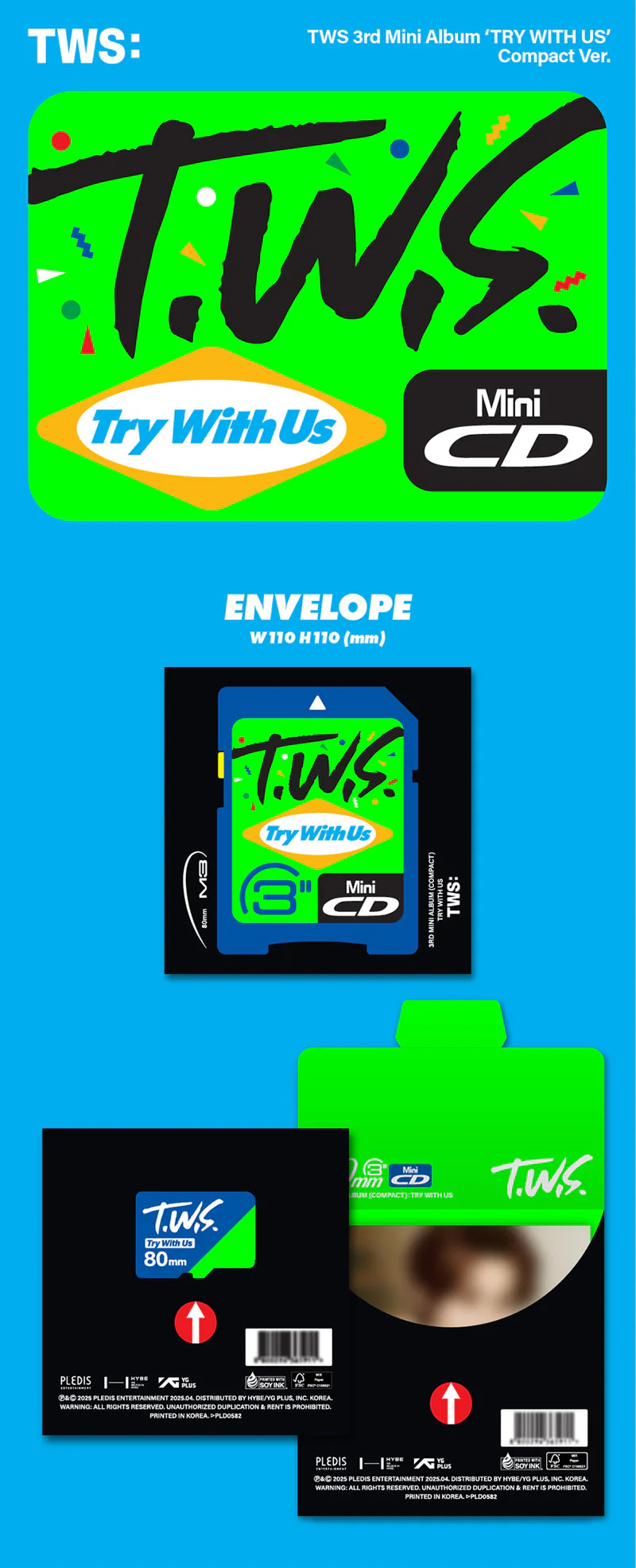 TWS - TRY WITH US / Compact Ver. (Random) - Image 2