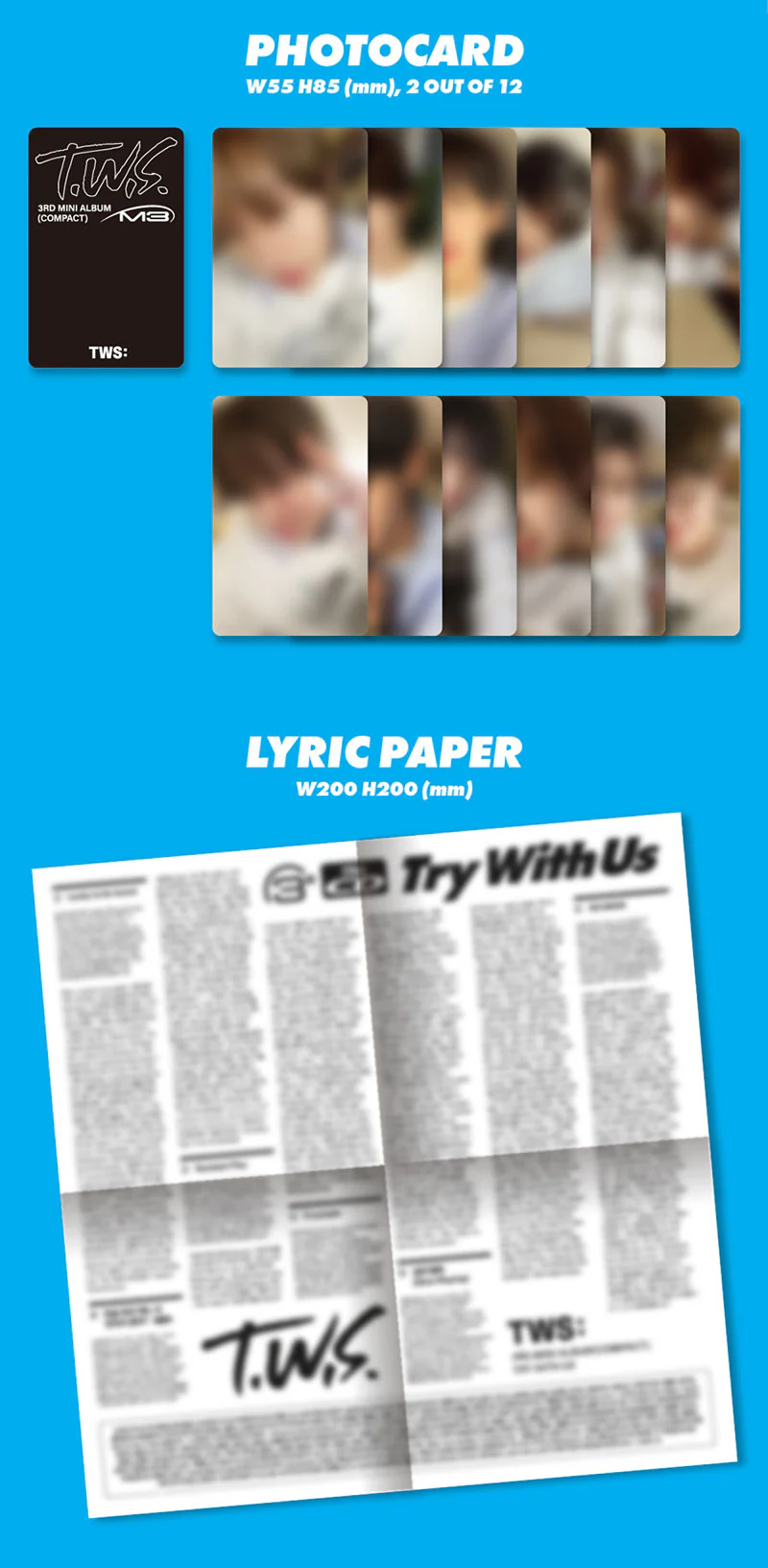 TWS - TRY WITH US / Compact Ver. (Random) - Image 4