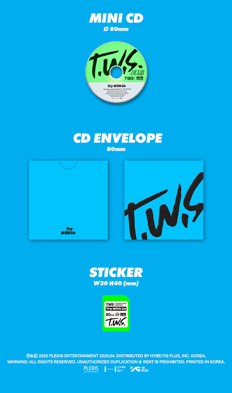 TWS - TRY WITH US / Compact Ver. (Random) - Image 5
