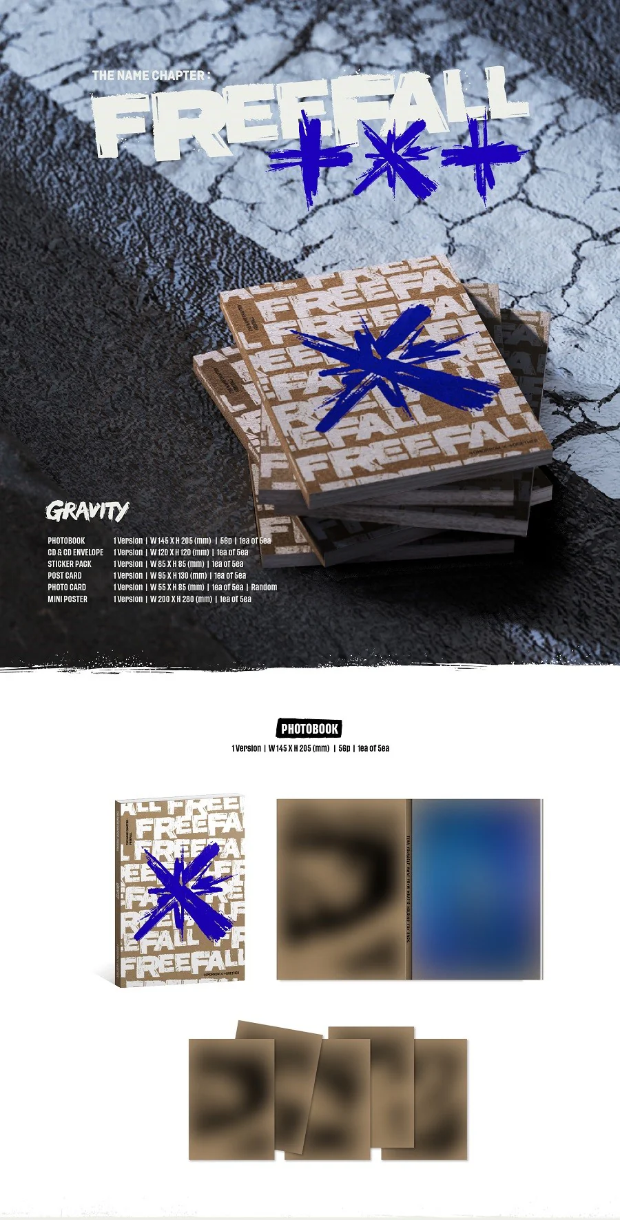 TXT - THE NAME CHAPTER : FREEFALL (GRAVITY ver.) - Image 2