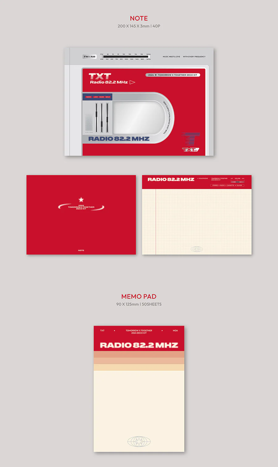 TXT (TOMORROW X TOGETHER ) - 2024 DECO KIT - Image 5
