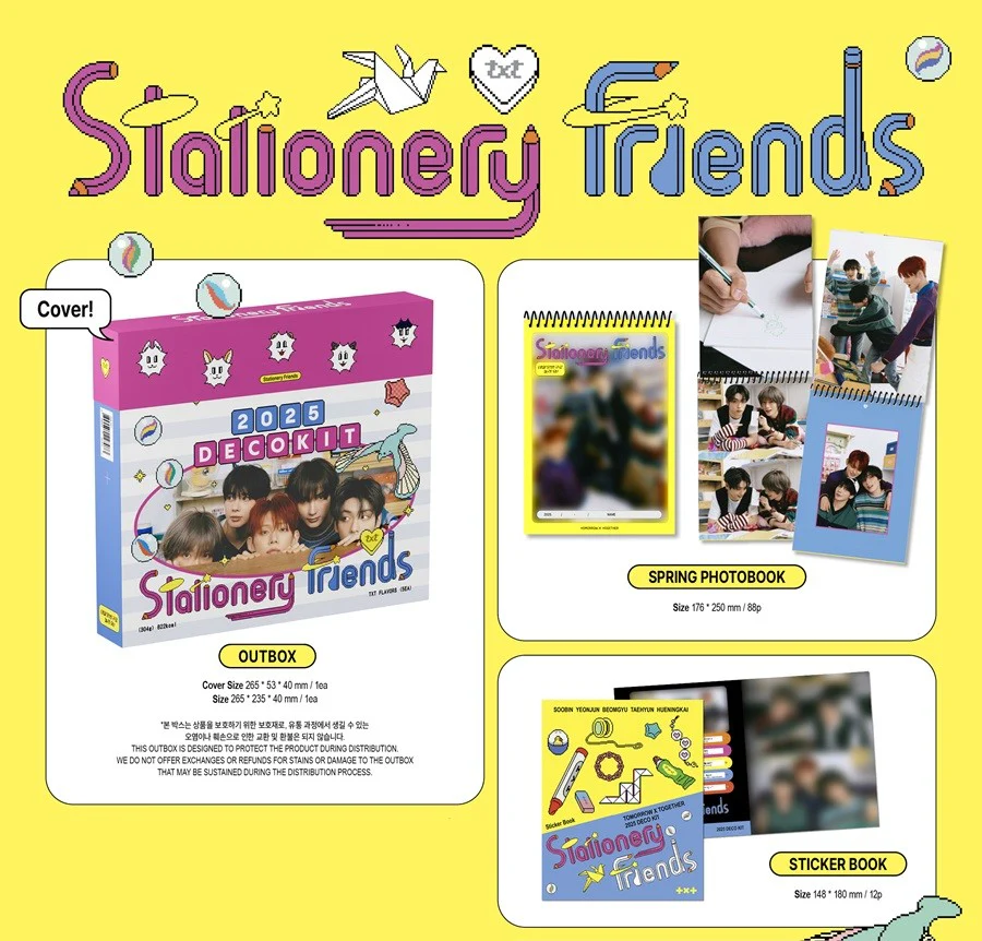 TXT (TOMORROW X TOGETHER ) - 2025 DECO KIT - Image 2
