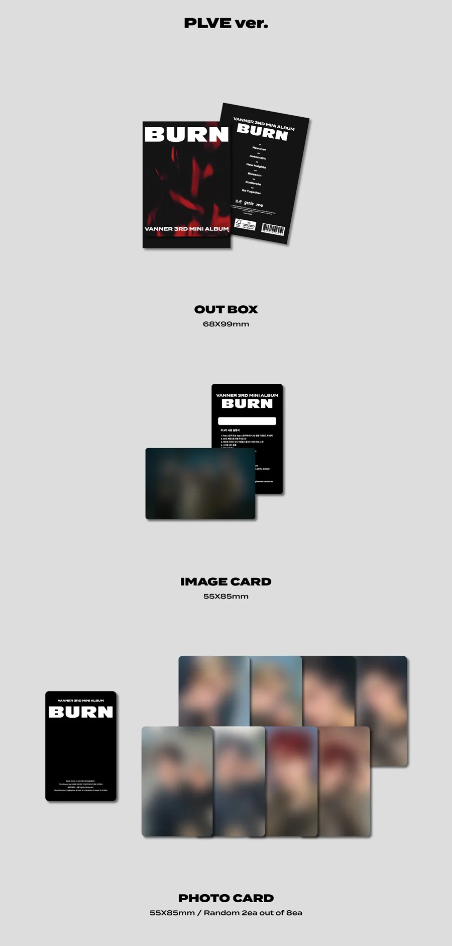VANNER - BURN / PLVE ver. - Image 2