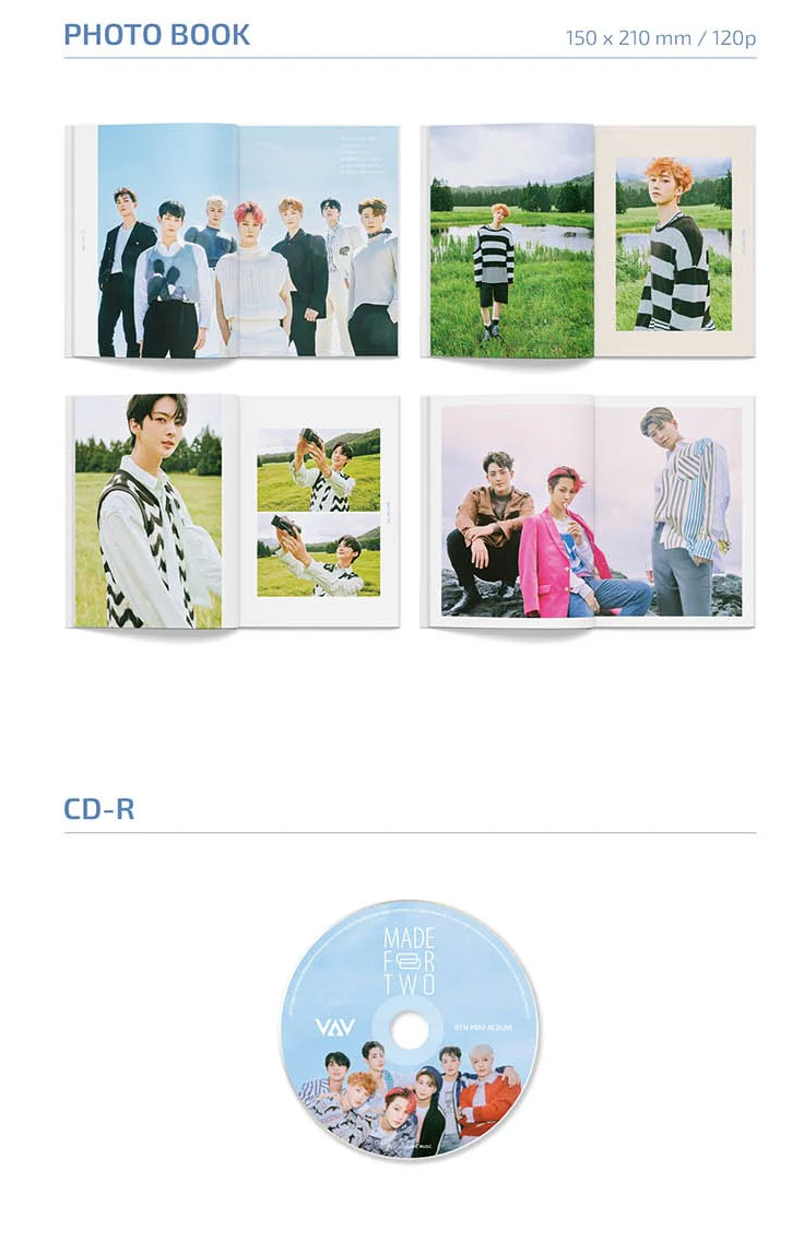 VAV - 6th Mini Album MADE FOR TWO - Image 2