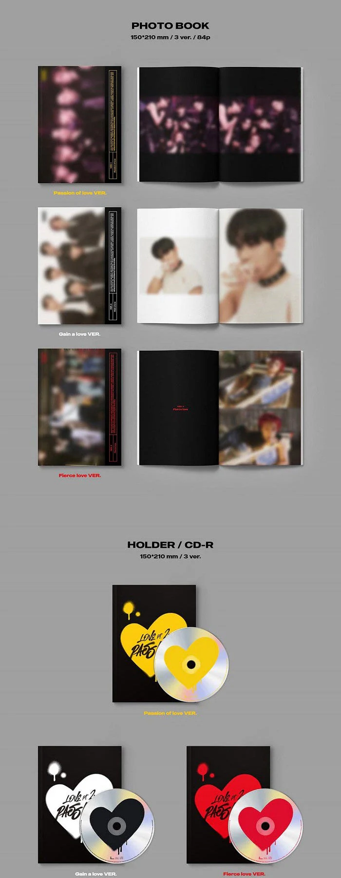 WEi - Love Pt.2 : Passion (Unsealed*) - Image 3