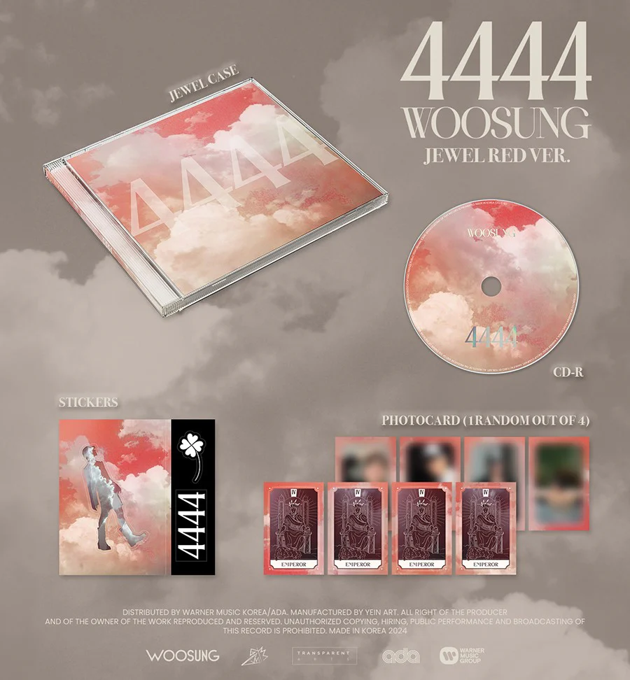 WOOSUNG (The Rose) - 4444 / Jewel ver. (Random) - Image 2