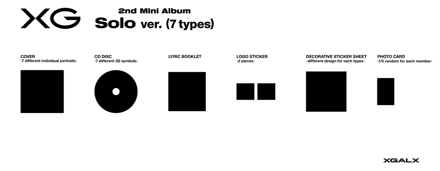 XG - AWE / 2nd Mini Album (Solo Member Ver.) - Image 3