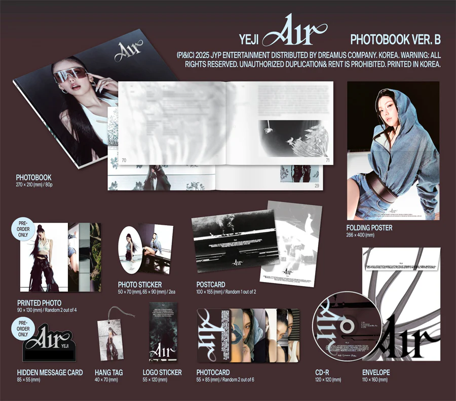 YEJI (Itzy) - Air / Photobook Ver. - Image 3