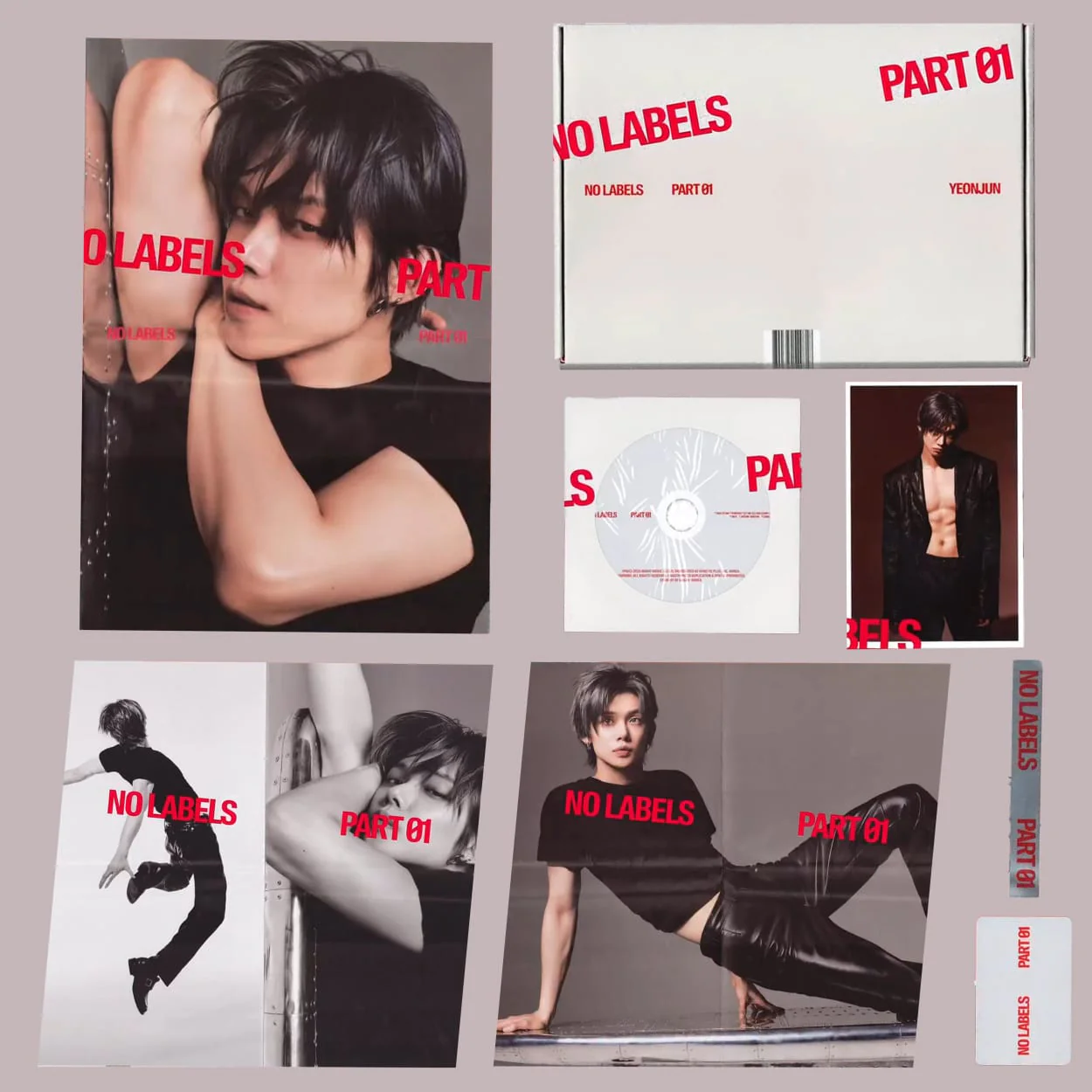 YEONJUN (TXT) - NO LABELS: PART 01 / Weverse Albums Ver. (Random) - Image 3