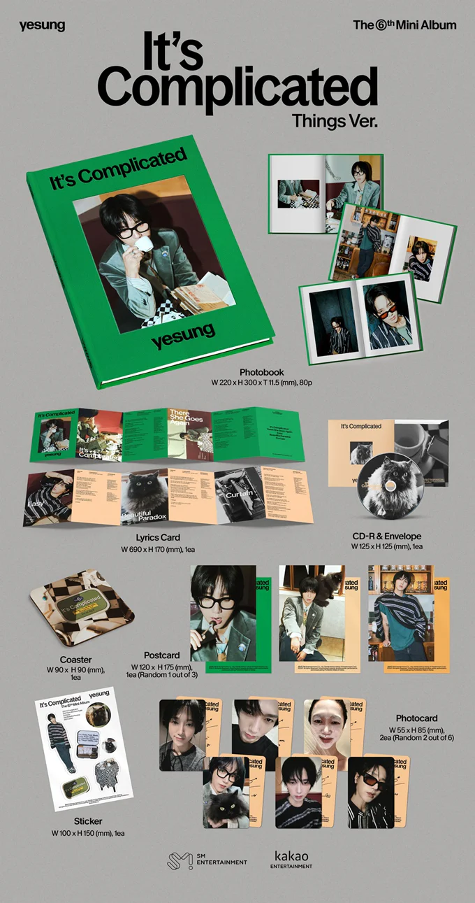 YESUNG - It's Complicated / THINGS ver. - Image 2