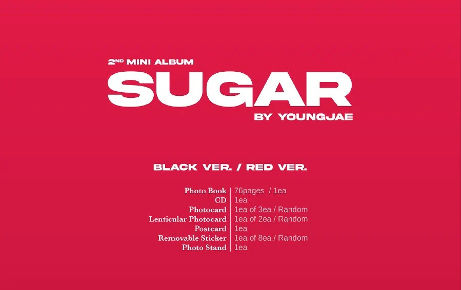 YOUNGJAE (Got7) - SUGAR (Choice of 2 Versions) - Image 2