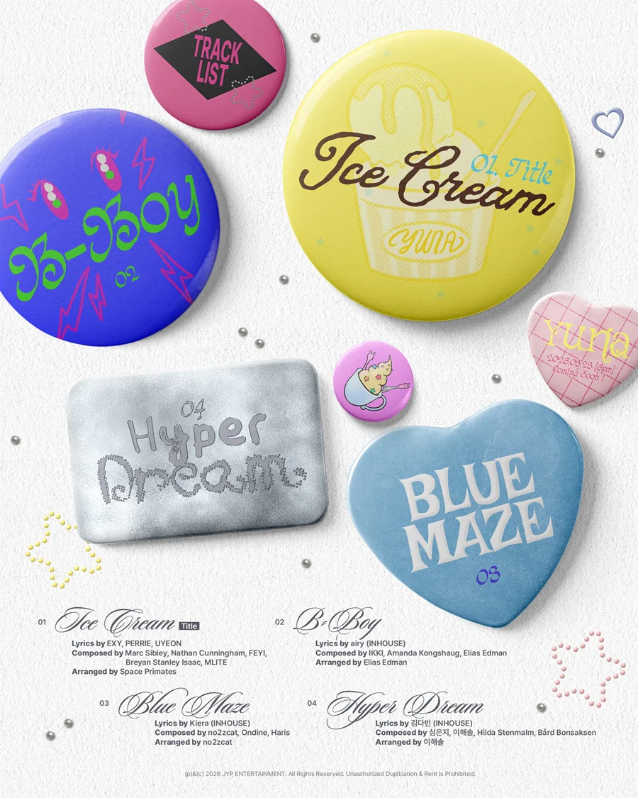 YUNA (Itzy) - Ice Cream / Photobook Ver. + BONUS - Image 4