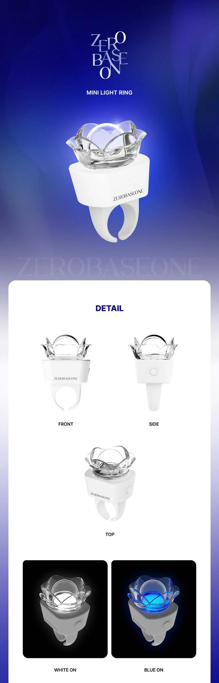 ZEROBASEONE – MINI LIGHT RING - Image 2