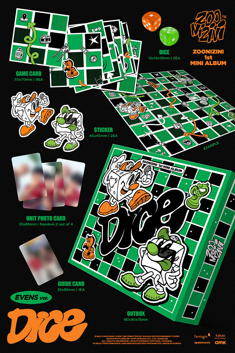 ZOONIZINI (ASTRO) - DICE (Meta albums) - Image 3